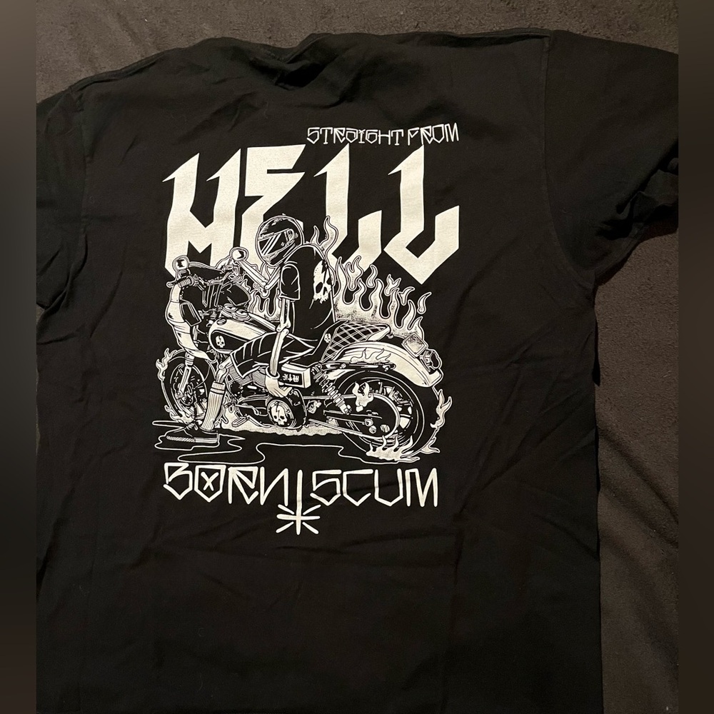 Black Graphic Tee